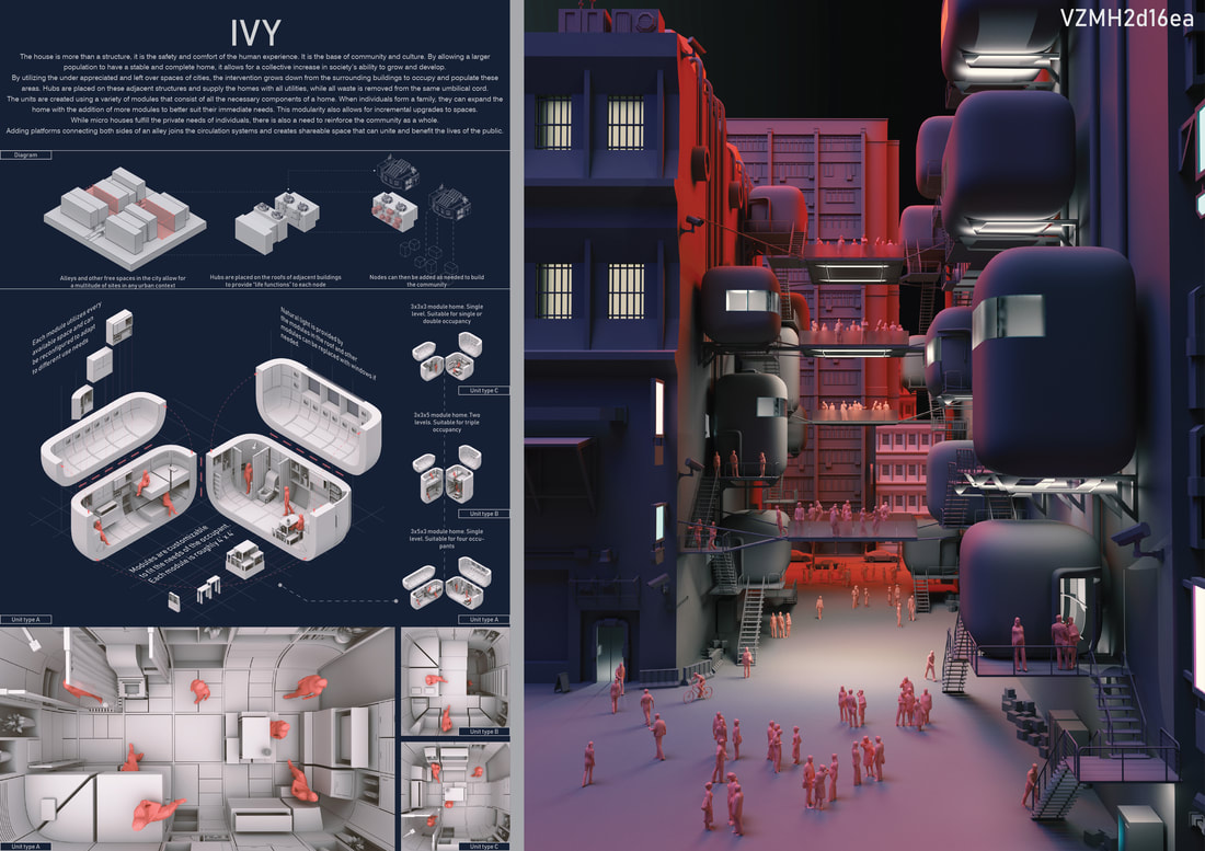 Micro Housing competition project by Steven Touchette
